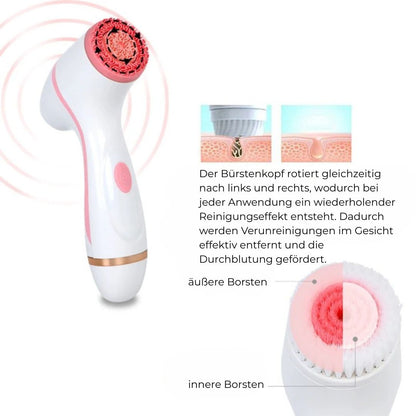 Rotierender Bürstenkopf für beste Reinigung