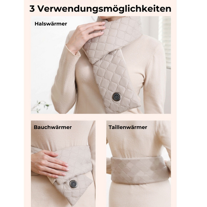 Beheizter Schal für Hals, Bauch und Taille